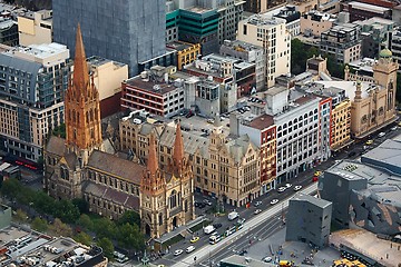 Image showing Melbourne from above