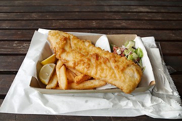 Image showing Fish and Chips