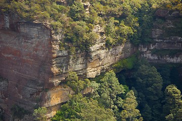 Image showing The Three Sisters in the Blue mountains