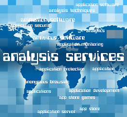 Image showing Analysis Services Means Data Analytics And Advice