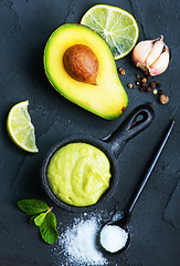 Image showing avocado sauce