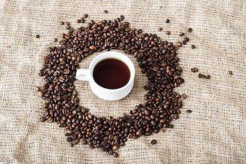 Image showing the coffee grains