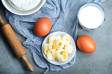 Image showing ingredients for baking