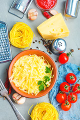 Image showing grated cheese