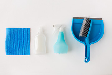 Image showing cleaning stuff on white background