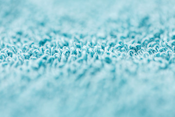 Image showing close up of bath towel terrycloth background