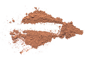 Image showing cocoa on white