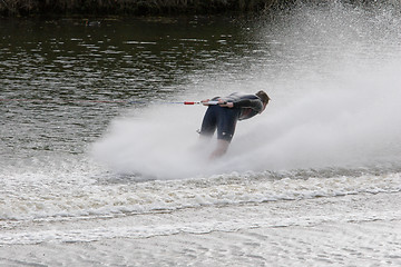 Image showing Barefoot Skiing