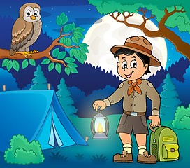 Image showing Scout boy theme image 5