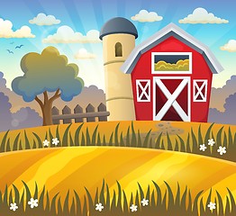 Image showing Farmland theme background 2