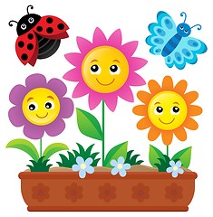Image showing Flower box theme image 1