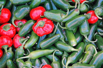 Image showing Hot peppers.