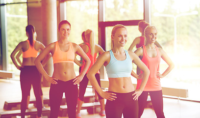 Image showing group of women working out in gym