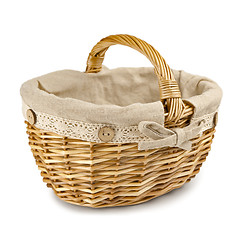 Image showing wicker basket 