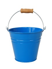 Image showing Blue bucket