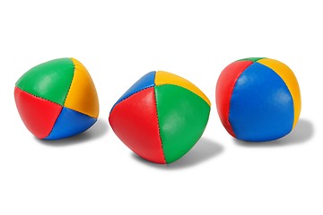 Image showing Juggling balls