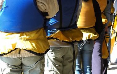 Image showing Life jackets.