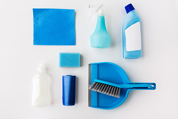 Image showing cleaning stuff on white background