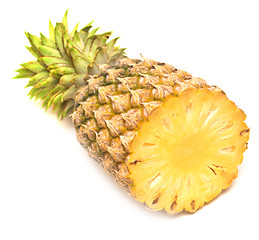 Image showing pineapple on white