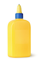 Image showing Plastic bottle of glue rotated