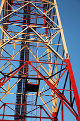 Image showing part of communication tower