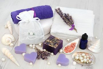 Image showing Lavender Herb Aromatherapy