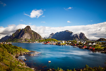 Image showing Lofoten archipelago islands Norway