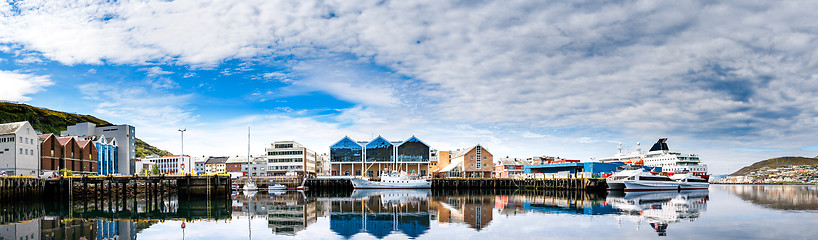 Image showing Hammerfest City, Finnmark, Norway