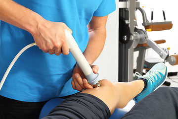 Image showing Physiotherapy, ultrasound