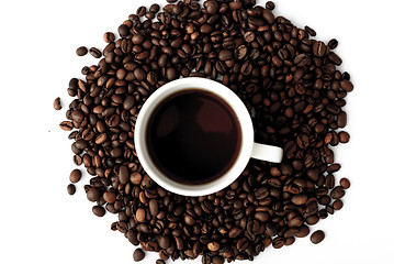 Image showing the coffee grains