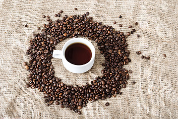 Image showing the coffee grains