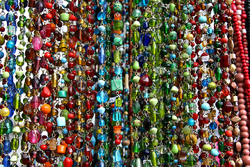 Image showing Colorful beads
