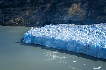 Image showing Glacier and water