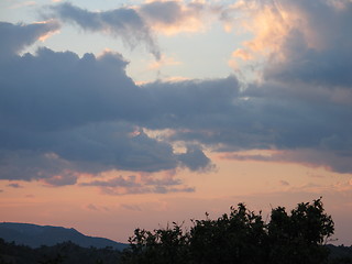 Image showing Crazy clouds. Cyprus