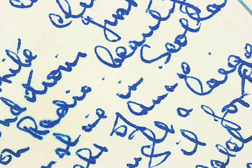 Image showing Old letter