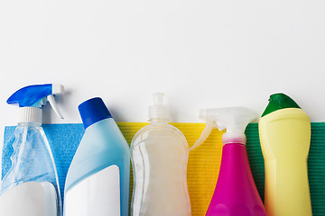 Image showing cleaning stuff on white background