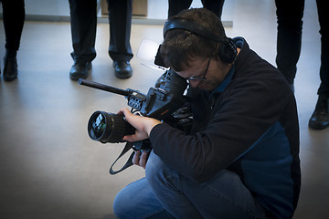 Image showing Camera Man