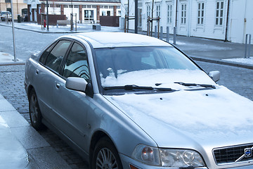 Image showing Frozen Car