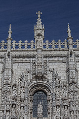 Image showing Lisbon - detail Jeronimos Monastery 