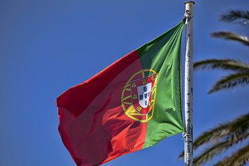 Image showing The flag of portugal