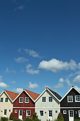 Image showing Houses in a village in Denmark