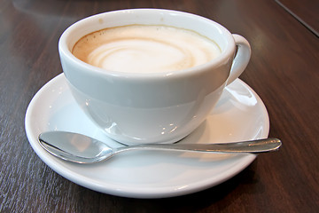 Image showing Coffee with foam