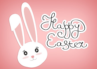 Image showing Happy Easter Typographical Background