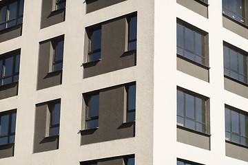 Image showing Apartment Complex with Windows