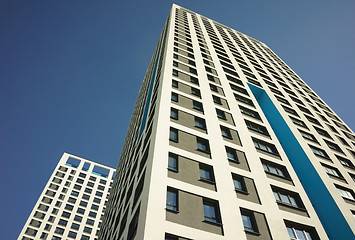 Image showing Apartment Complex with Windows