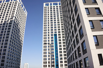 Image showing Apartment Complex with Windows