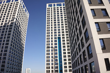 Image showing Apartment Complex with Windows