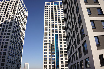 Image showing Apartment Complex with Windows