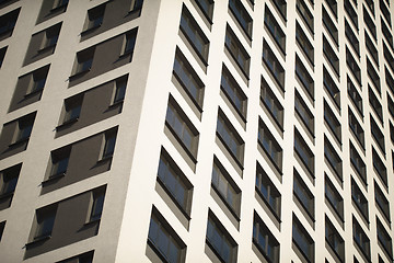 Image showing Apartment Complex with Windows