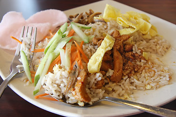 Image showing Fried rice